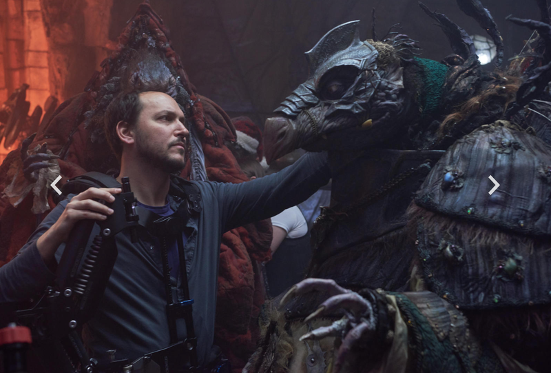 Director Louis Letterier on the set of Age of Resistance.